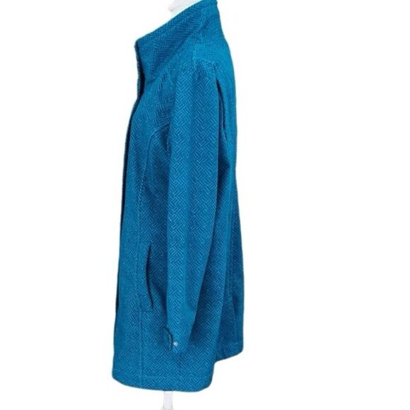 Title Nine Softshell Peacekeeper Long Jacket Coat Fleece Lined size L - Picture 4 of 11